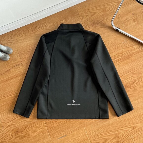 Kolon Sport Black Half-Zip Long-Sleeved Top - Picture 3 of 5